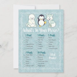 Animales de invierno: ¿Qué hay en tu juego de duch