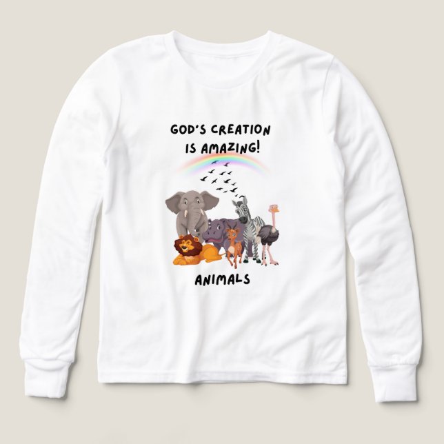 Animales de la Creación de Dios (Diseño frontal)