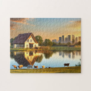 Animales de la granja The Daily Jigsaw puzzle Reci