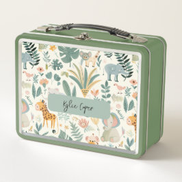 Animales De La Jungla Pastan A Niños Personalizado