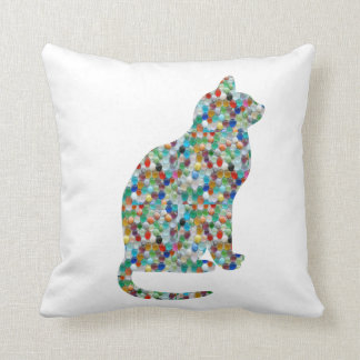 Animales DE LUJO de los gatos del Cojín decorativo