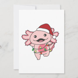 Animales de Navidad de Invierno Axolotl Axolotls