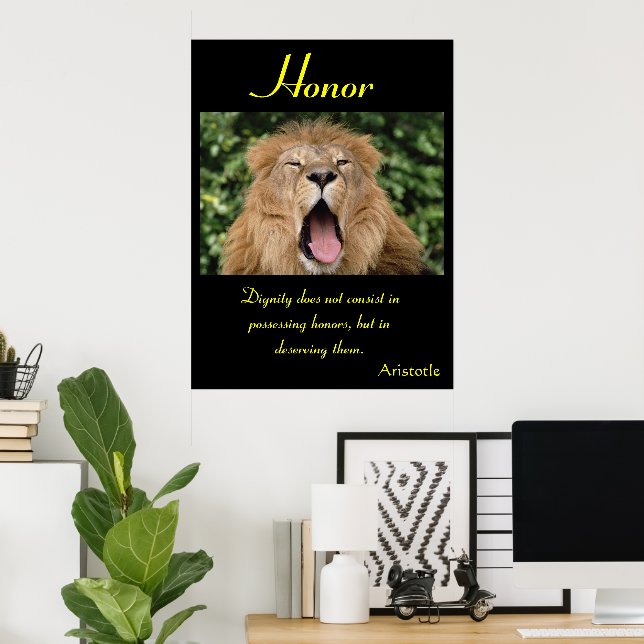 Animales de Posters de honor 24 (Oficina en casa)