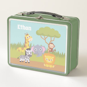 Animales de Safari Personalizados para Niños Bebés