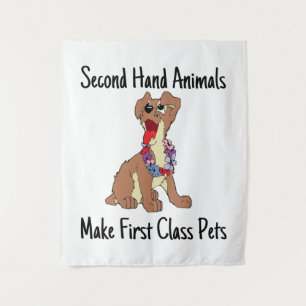 Animales De Segunda Mano Fabrican Tapiz De Primera
