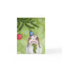 Animales de vacaciones inusuales: Tarjeta Bunny 4"