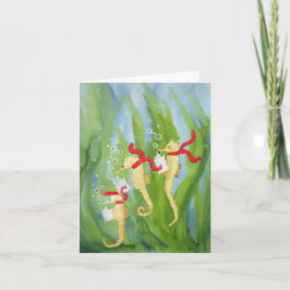 Animales de vacaciones inusuales: Tarjeta de cabal