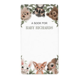 Animales de Woodland pegatinas de los libros de du