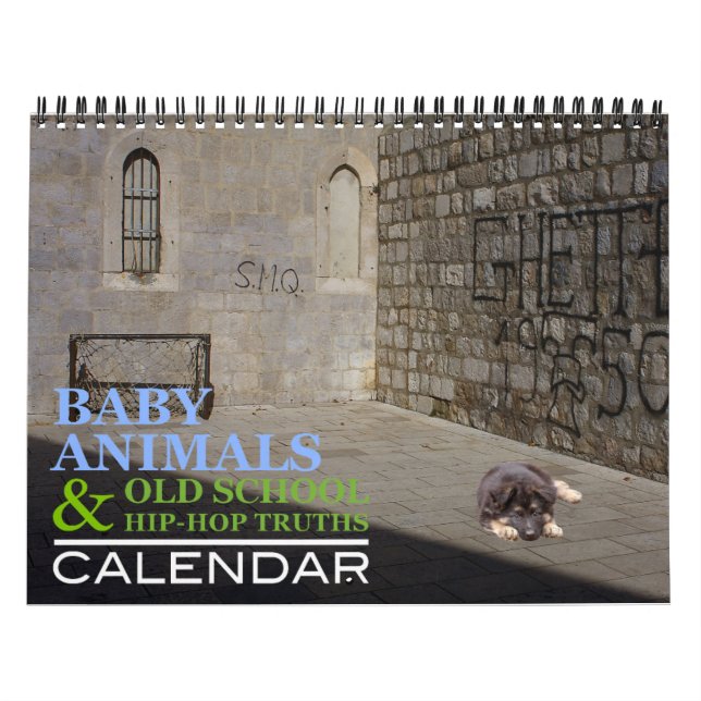 Animales del bebé y calendario de las verdades de (Tapa)