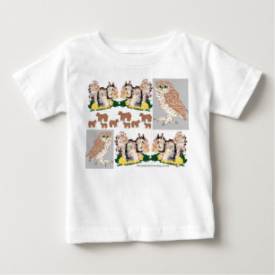 Animales del bosque para bebé de camisetas