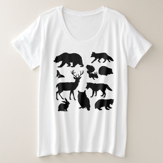 Animales Del Bosque, Vida Silvestre (Anverso del diseño)