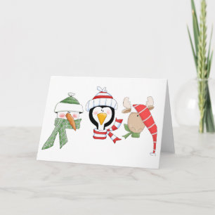 Animales del trío del navidad