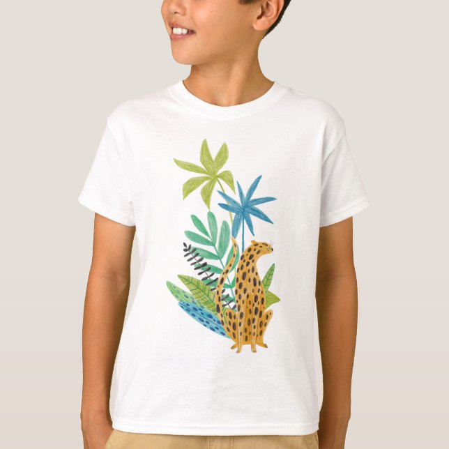 Animales divertidos niños camiseta (Anverso)