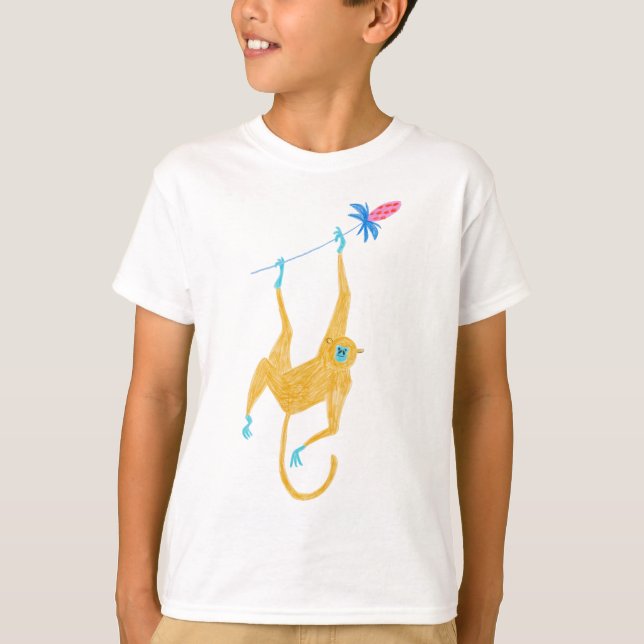 Animales divertidos niños camiseta (Anverso)