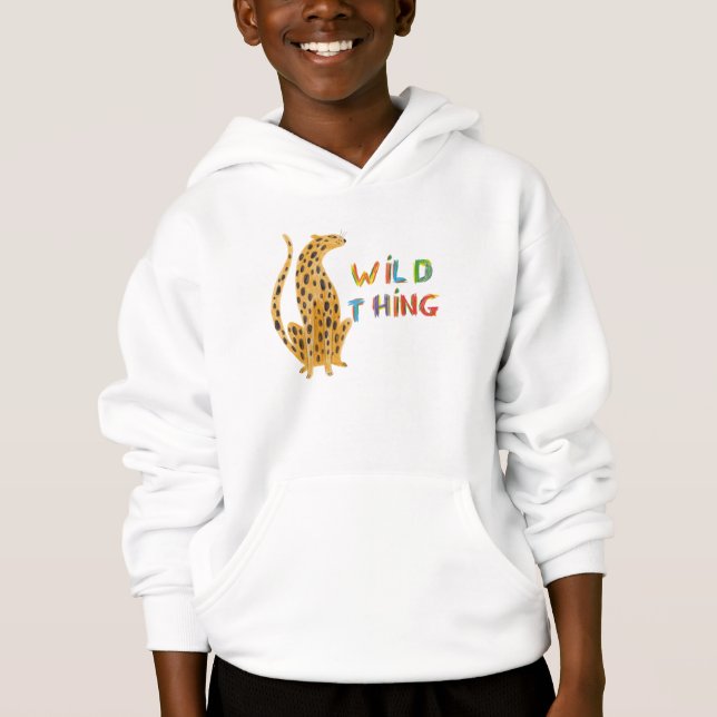 Animales divertidos Niños Hoodie (Anverso)