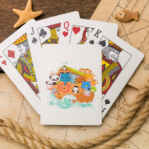 Animales En Cartas De Arte Noahs