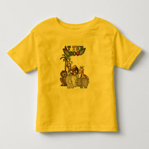 Animales en las camisetas y los regalos del parque
