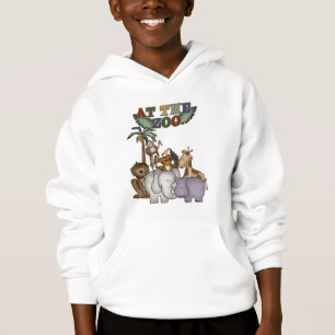 Animales en las camisetas y los regalos del parque