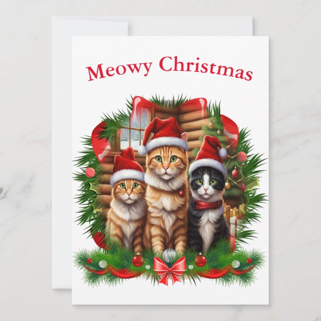 Animales Feliz Navidad (Anverso)