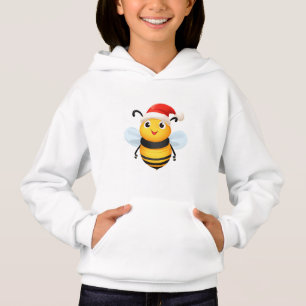 Animales lindos invierno abeja amarilla Santa Navi