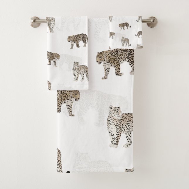 Animales modernos de la selva de Leopardo dorado b (In situ)