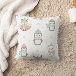 Animales Navideños Lindos Almohada – Fiestas Navid