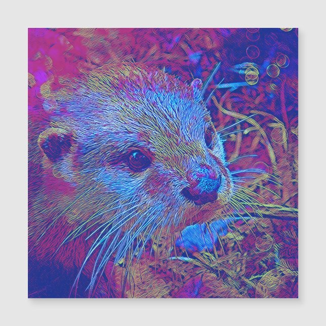 animales populares - Otter 1 (Anverso)
