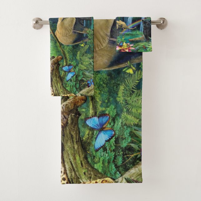 Animales que viven juntos tiran almohada (In situ)