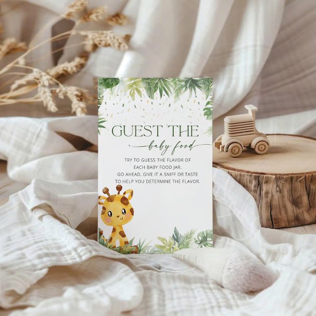 Animales safari conjeturan tarjeta de juego de com (Subido por el creador)