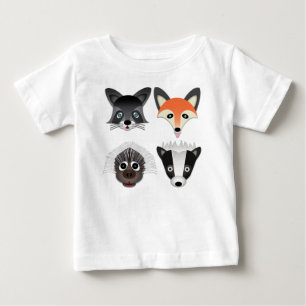 Animales salvajes - Camiseta Bella Jersey para beb