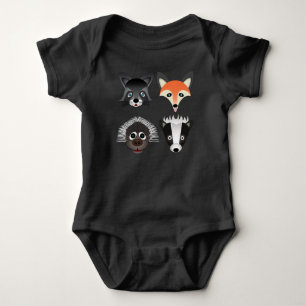 Animales salvajes - Traje para niños de Jersey
