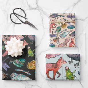 Animales silvestres de Irlanda envuelto de papel