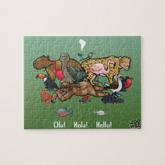 Animales suramericanos - rompecabezas