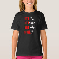Animar la camiseta combinada del salto para los