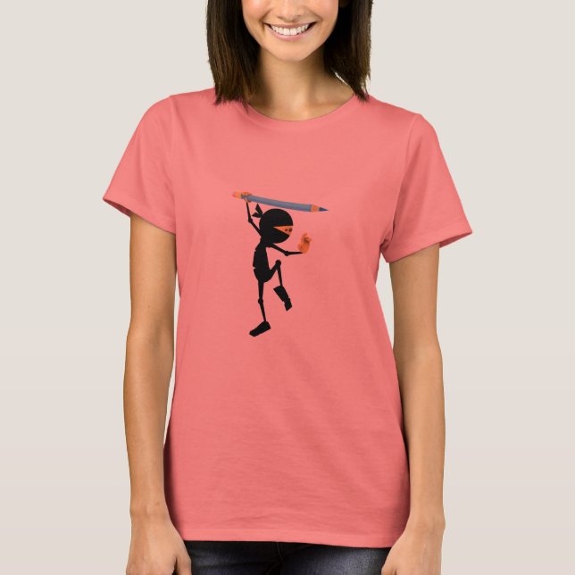 AnimationMentor.com STEWIE Ninja - Camiseta para m (Anverso)