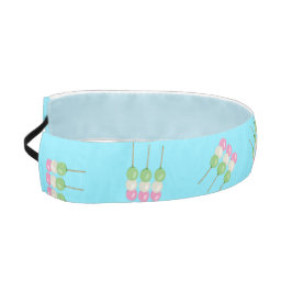Anime Blue Pastel Dango No Bandas De Cabeza