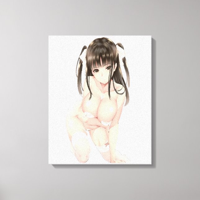 Anime Boobs Impresiones de lienzo SingleZ "Inocent (Anverso)