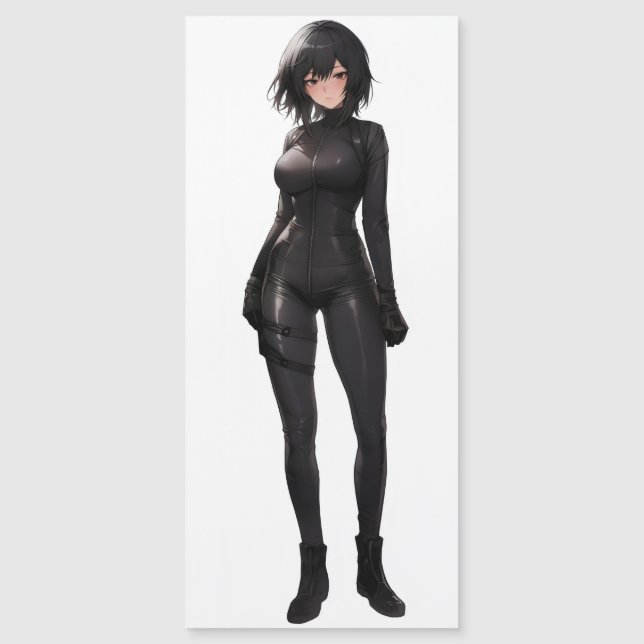 Anime Chica en Bodysuit (Anverso)