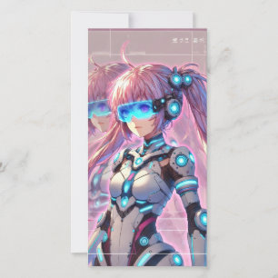 Anime chica futurista