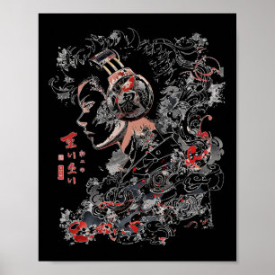 Anime de arte gráfico de auriculares en Manga