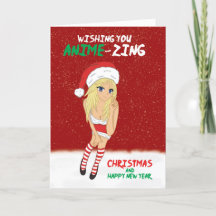 Anime Feliz Navidad Y Año Nuevo