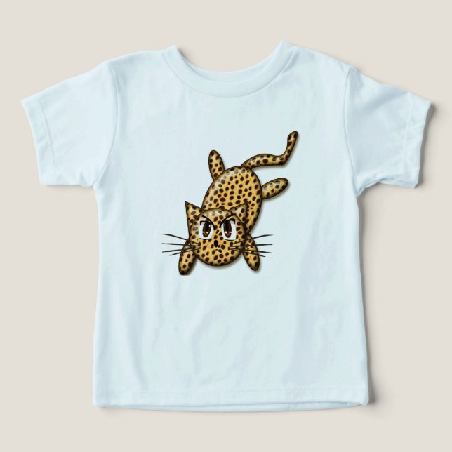 Anime gatito leopardo ultra lindo (Diseño delantero )