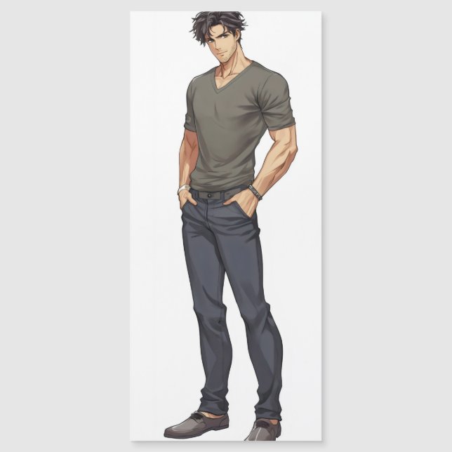 Anime Man Handsome Zaddy (Anverso)
