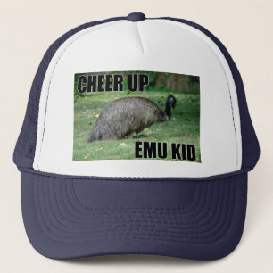 Anime para arriba el gorra del niño del Emu