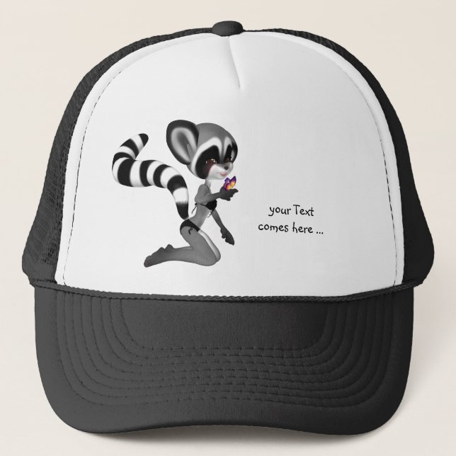 Anime Raccoon Gorra (Anverso)