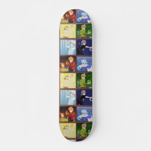 Anime Style Elements Skateboard 