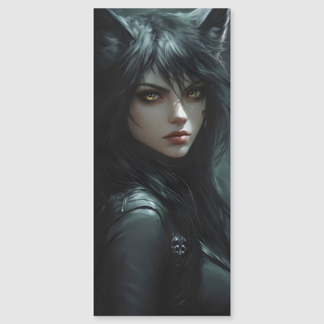 Anime Wolf Chica (Anverso)