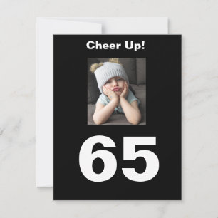 ¡Ánimo! 65.º cumpleaños Gracioso 65 Grumpy Cute Ch