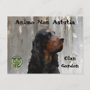 Animo Non Astutia, la postal de pintura de Gordon