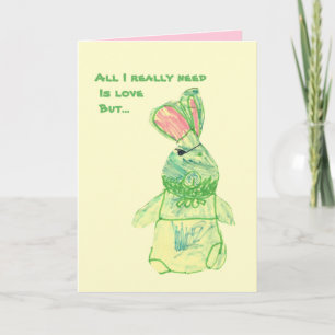 Anita Bunny Tarjeta "Graciosa" Vertical Todos los